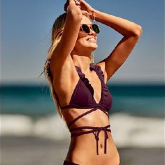 PINK Victoria's Secret Other - Top only 💖Victoria’s Secret PINK Bikini Stripy